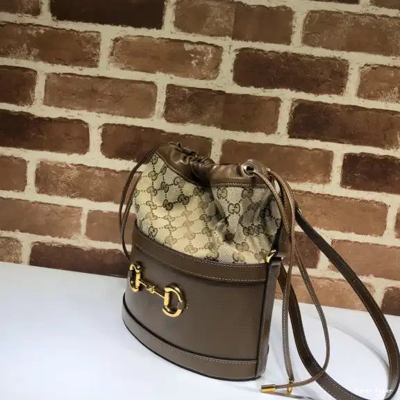 Hyperpeter Horsebit 1955 GUCCI bag bucket small 0701